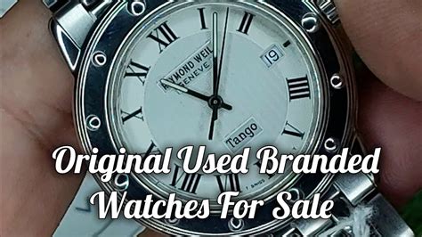 refurbished branded watches